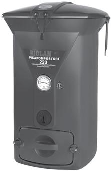 SNABBKOMPOSTOR 220 SNABBKOMPOSTOR 550 70572600-70572900 - 70573400 INSTALLATIONS-, BRUKS- OCH UNDERHÅLLSANVISNINGAR Tillverkningsnummer Monterad av Tillverkningsdag