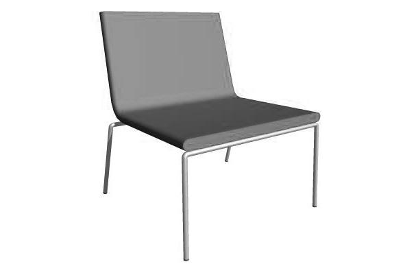 Prisgrupp F - Pricegroup F 10 660:- *) Tyg Fabric: 270 cm 42 77 140 66 AFTERNOON F-255 Stapelbar fåtölj. Underrede i krom eller silverlackerad metall. Stackable easy-chair.