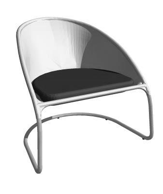 PHAZE F-350 F-351 Fåtölj. Fotplatta i krom. Easy-chair. Base in chromium.