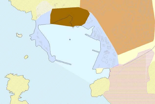 Översiktsplanen för Göteborg Fiskebäck hamn är på översiktsplanens karta definierad som Större småbåtshamn.