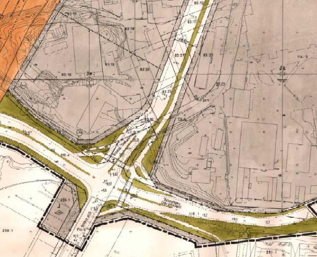 De mindre ytor inom planområdet som idag är allmän plats, Sicklaön 40:12, berörs av två detaljplaner (Dp 176, laga kraft 1998-08-25 och Spl 230, laga kraft 1972-04-13) för vilka