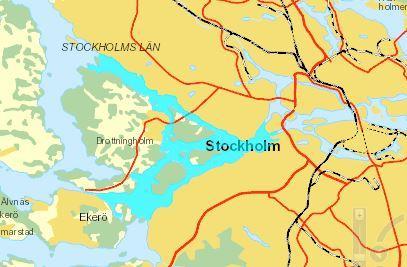 Figur 3-5. Fiskarfjärden i Mälaren (www.viss.lansstyrelsen.se). Den röda cirkeln visar den ungefärliga placeringen av planområdet. 3.3 Markanvändning Befintlig och planerad Planområdet består idag av ett bostadshus med intilliggande garagebyggnad, samt gångvägar, lekplats och gräsytor.