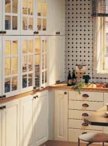 PRODUKTFAKTA LUCKOR PRODUKTFAKTA LUCKOR stina Målad lucka av 19 mm MDF-board med allmoge spegel.