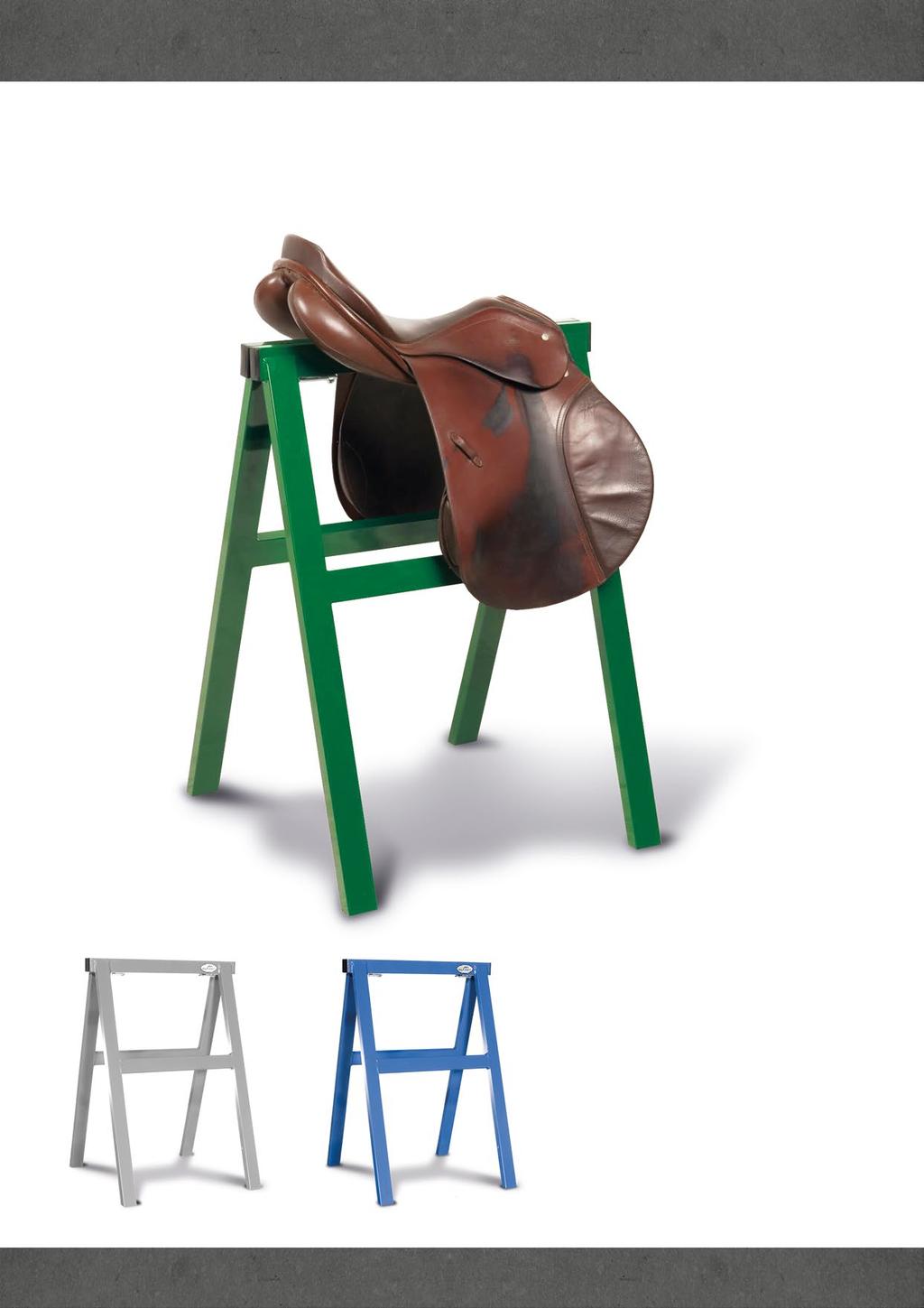 Stallutrustning Sadelbock Stål/aluminium Välj material och färg Praktiskt hjälpmedel i stallet för sadeln.