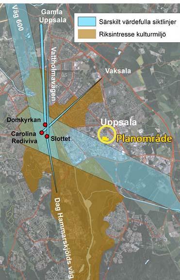 PLANENS SYFTE Detaljplanen syftar till att möjliggöra ett nytt kraftvärmeverk intill det befintliga i Boländerna.