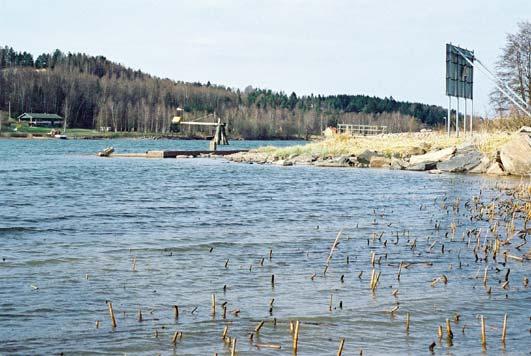 4. Göta älv, Södra Nol Datum: 2003-04-24 Flodområde: Göta älv Koordinat: 642710/127772 Hus Brygga Hus Väg F N Järnväg 0-10 m nedströms "cementbrygga" Tillståndsklassning Totalantal taxa: 12 mycket