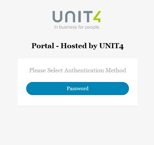 Lösenordsportalen Hosted by UNIT4 For instructions in English, see further down in this document Användarhandledning inloggning Logga