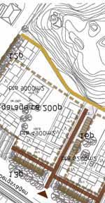 TRAFIK / PARKERING Områdets nås från Generalsgatan i väster, via tre infarter från Kvibergsvägen samt från