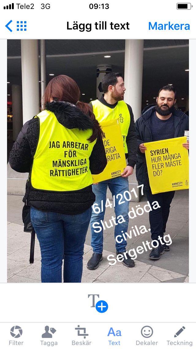 Utåtriktade Aktiviteter Syriengruppen (Grupp 148) på Sergels Torg Grupperna har gjort ett gediget arbete vad gäller att anordna utåtriktade aktiviteter.