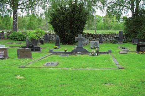 Ortsnamn figurerar på flertalet av gravvårdarna och det är både närliggande orter som Norrhult, Klavrestöm, Nottebäck och Modala och andra såsom Växjö och Prellwitz.