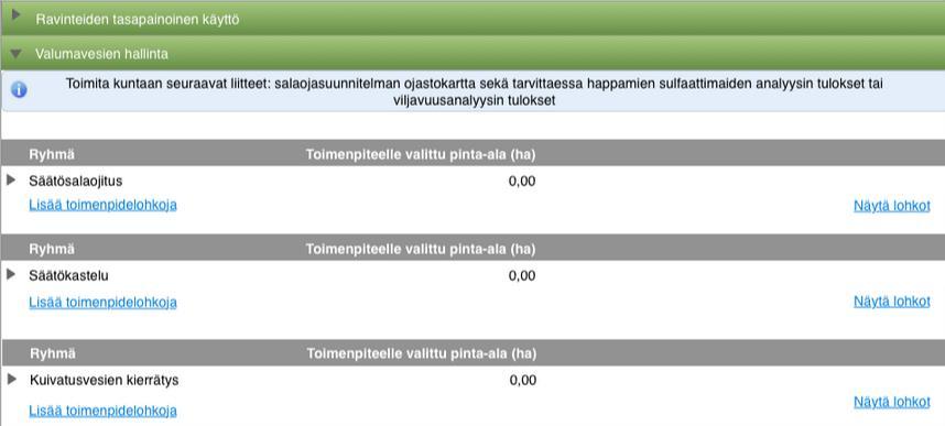 22 Huvudstödsansökan: miljöersättning Hantering av avrinningsvatten