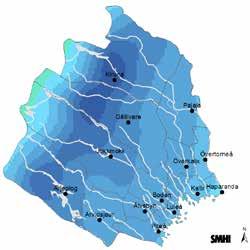 OM KLIMATFÖRÄNDRINGAR I NORRBOTTEN 11 3 Om Klimatförändringar i Norrbotten Klimatförändringar kommer att påverka både naturmiljöerna och de arter som lever där, och i förlängningen också alla de