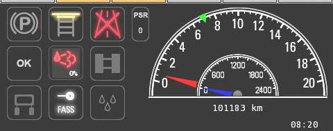 Manöverterminal AMADRIVE 7.