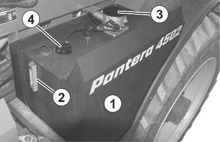 Konstruktion och funktion för transportfordon 5.13.1 Hydraulpumpar Drivpumpen driver de 4 parallellt kopplade hjulmotorerna i ett slutet system.