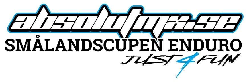 Tilläggsregler för Absolutmx.se Smålands-Cupen Enduro Just 4 Fun 2018 Tävlingstyp: Besiktning, ljudmätning: Respittid: Prisbedömning: Licenskrav: Transponder krav: Anmälan: Enduro varvlopp typ 2 alt.