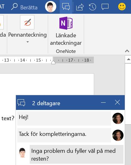 När du skapar filer i Office klientversion, väljer du