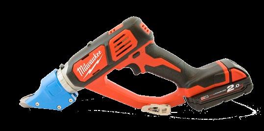 Håller du maskinen i rätt vinkel så att den inte kilar fast arbetar den sig igenom materialet med riktigt låga vibrationer.