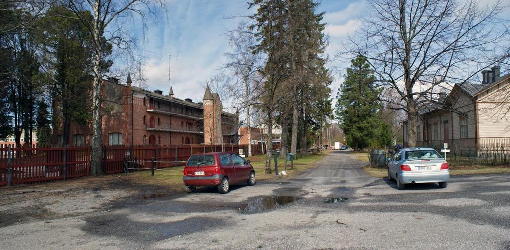 41, STFM 2018-06-11 14:00 / :s bilaga: Bilaga 41 B, stfm 11.6.2018 22 Bild 24. Tobaksmagasinet och stationsbyggnaden. 5.3.