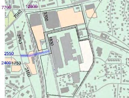 kaupungista matkahuollolle on hyvin jäsennelty Liikennemäärät (vuoden 2013 taso) ympäröivällä katuverkolla on esitetty
