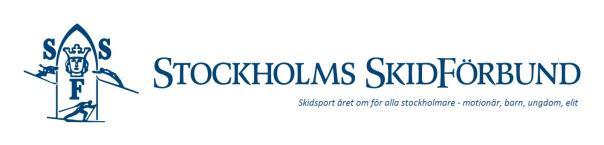 Protokoll från styrelsemöte Stockholms Skidförbund Datum: 6 februari 2017 Tid: Kl.