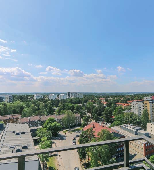 Med himlen som granne milsvid utsikt Penthouse, ett unikt boende som sällan är till salu, högst upp med enastående utsikt över Stockholm från samtliga fönster och den underbara terrassen.