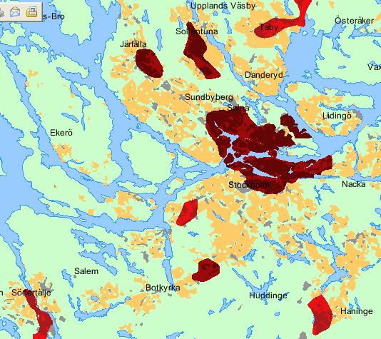 19(102) Datum: Beteckning: Den gällande regionala utvecklingsplanen för Stockholms län (RUFS 2001) anvisar att en stor del av framtida arbetsplatser, bostäder och service ska lokaliseras i sju yttre