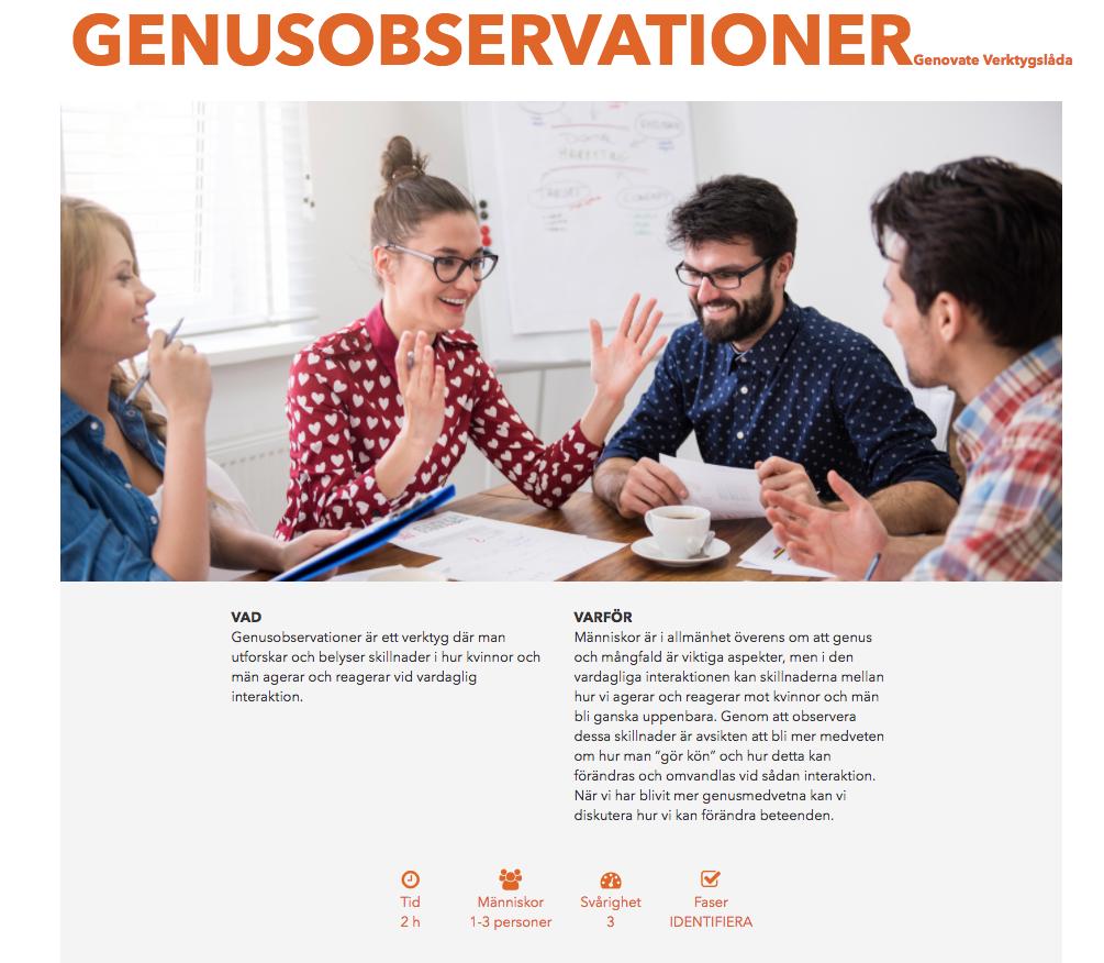 GENUSOBSERVATIONER