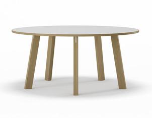 Bordet har en robust design och erbjuds i högkvalitativa material.