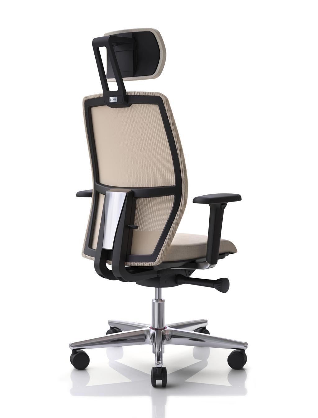 SAVO Eos Arbetsstolen Savo Eos är ett användarvänligt och modernt designat alternativ som lämpar sig bra på de allra flesta arbetsplatser.