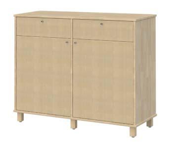 Modulerna är 420 mm djupa.