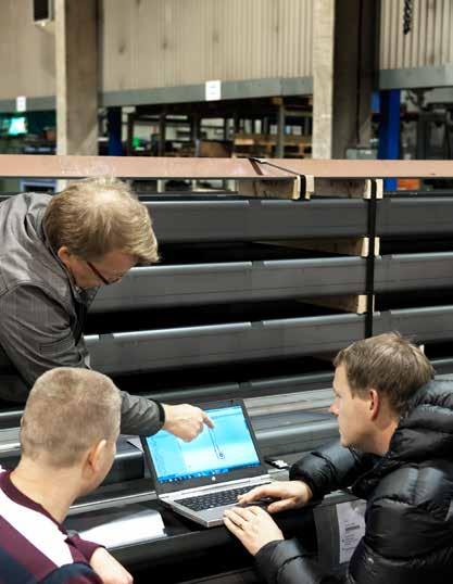 DIREKT TILLGÅNG TILL TEKNISK SUPPORT OCH EXPERTIS När du köper SSAB Domex får du också tillgång till SSABs omfattande support.