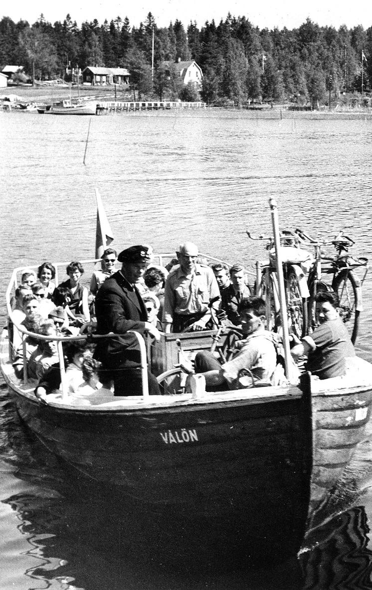 Struktur Vålösundet är det viktiga inloppet till Kristinehamns hamn och är områdets ryggrad.