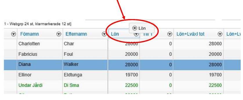 I det nya förhandlingsfönstret kan man även flytta kolumner efter eget behag.