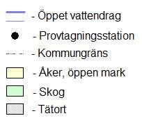 Örstorpsbäcken, S Asmundtorp X 3. Braån, nedstr Örstorpsbäcken X. Braån, S Asmundtorp X X X X 28:2. Bäck N Trolleholm X 26.