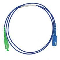 50 Optoateriel Fiberkablage, Patch SM Fiberpatchkabel SM SC/UPC - SC/APC, G657 siplex - Gigaedia Siplex singelode G657 fiberpatchkabel av god kvalitet. Hög packningsgrad då kabeln endast bygger 2.