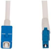 Optoateriel Fiberkablage, Patch SM 50 Fortsättning: Kablage SM Siplex - TD Fiberoptik Artikelnr Beskr.