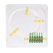 50 Optoateriel Fiberkablage, Pigtail Pigtail FTTx SM G652D BLÅ - Melbye Skandinavia Pigtails från vår FTTx serie har låg däpning och låg reflektion.