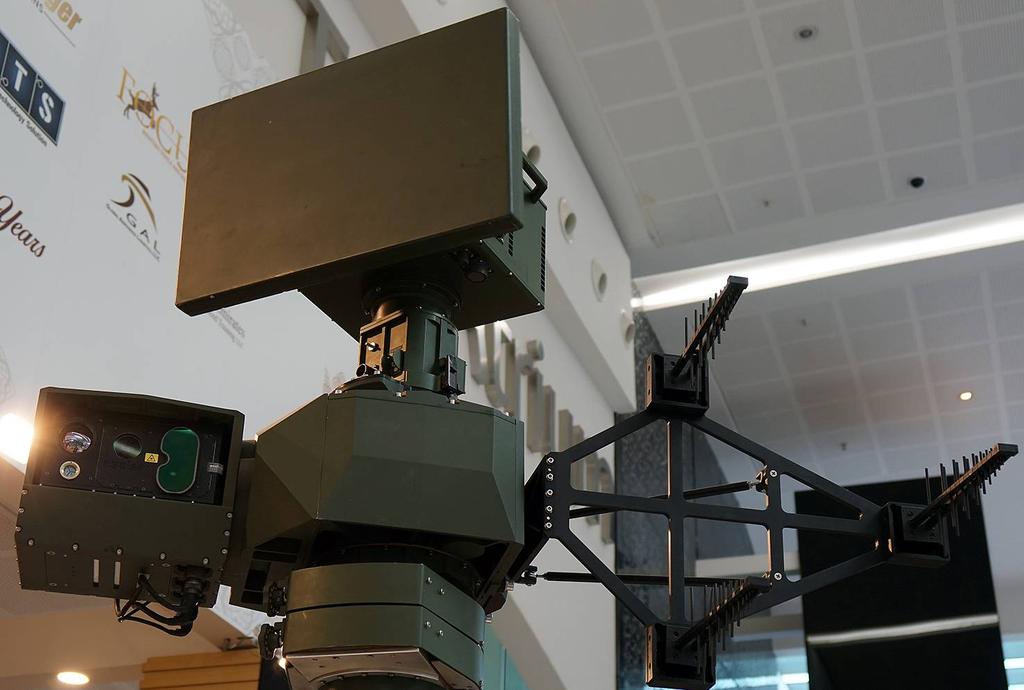 Detektions och störsystemet ihtar från Aselsan (Turkiet) Turkiska Aselsan har utvecklat ett system bestående av deras radar ACAR för detektion, det elektrooptiska systemet HSY för följning samt