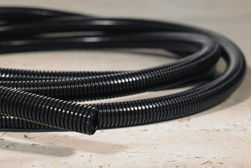 3.1 Kabelskyddssystem Skyddsslang plast HelaGuard skydsslangar i plast HelaGuard HG-LW PA6 Tunnväggig Maskinbyggnad, apparatskåp, fabrikskonstruktion, kontrollpaneler och offentliga byggnader, där