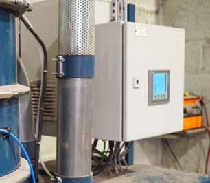 Dustcontrol Styrsystem Om styrsystem Styrsystemet används för start och stopp av vakuumalstraren, turbopumpen eller högtrycksfläkten.