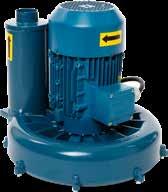 Dustcontrols vakuumalstrare Turbopumpar Direktdrivna TLD/TED 30 3 fas Turbopumpar TLD 30 och TED 30 är direktdrivna enstegsenheter.