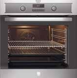 INBYGGNADSUGN QCE5425X A, Rostfri, Katalys, Varmluft, Över/undervärme, Separat undervärme, Grill, Maxgrill, Varmluftgratinering, Pizza/pajläge, Snabbstartsfunktion, Restvärmevisning, Pop-out vred,