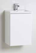 i porslin, Popup-ventil Dolt eluttag Mått (BxHxD): 615x606x480 mm KOMMOD FREE 415 (gäller endast wc-dusch och wc) Modell: Underskåp med