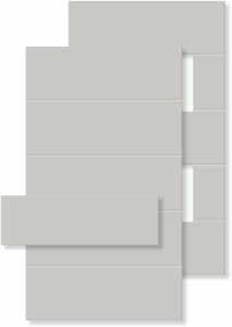 KÖK/LUCKOR KÖK/LUCKOR LUCKOR MAJA Material: MDF Grå F44 (NCS S 3000-N) glans 35 MAJA Material: MDF F20 (NCS S 0500-N) glans 35 MAJA Material: MDF Svart F70 (NCS S 9000) glans 15 MAJA