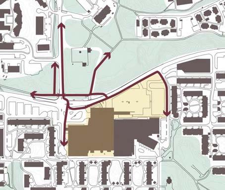 ALLMÄN PLATS Park, natur och rekreation Till de nya bostadskvarteren hör bostadsgårdar där lekplatser för de minsta kan anordnas.