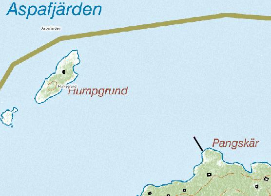 2. Pangskär Datum: 2008-09-11 Startkoordinater: N 58,69923 E 17,12397 Profilens riktning: 350 Transekten är belägen vid