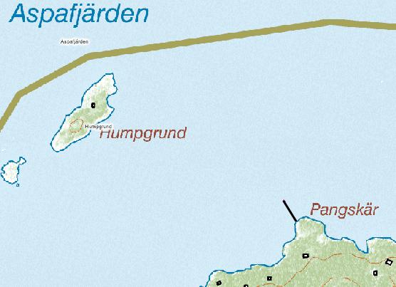 2. Pangskär Datum: 2008-09-11 Startkoordinater: N 58,69923 E 17,12397 Profilens riktning: 350 Transekten är belägen vid