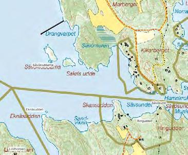 13. Tvären, Sävö Datum: 2008-07-01 Startkoordinater: N 58,77008 E 17,46330 Profilens