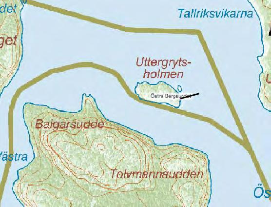 15. Bergö norra Datum: 2008-09-01 Startkoordinater: N 58,74065 E 17,47779