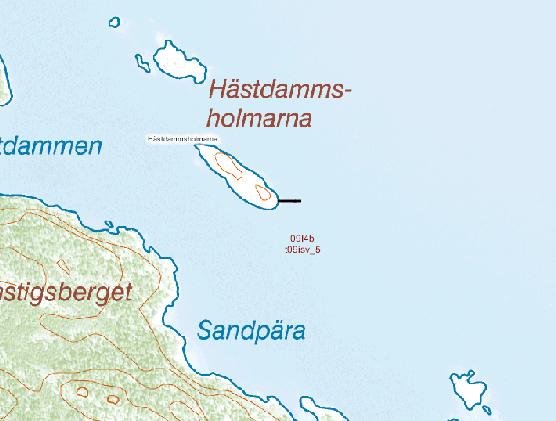 30. Hästdamsholmarna Datum: 2008-09-16 Startkoordinater: N 58,82155 E 17,65986